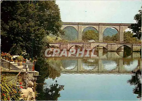 Cartes postales moderne Saint Priest Taurion (Haute Vienne) Le Pont et le viaduc sur le Taurion