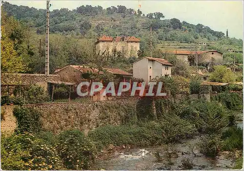 Moderne Karte Collobrieres Le Chateau Sainte Croix