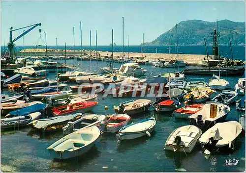 Cartes postales moderne La Seyne (Var) Port St Elme au loin les Deux Freres Bateaux