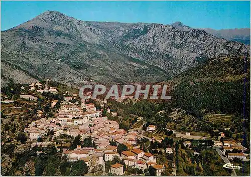 Cartes postales moderne Levens (Alpes Mar) Vue generale aerienne