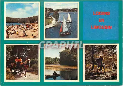 Cartes postales moderne Loisirs en Limousin Chevaux