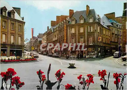 Cartes postales moderne Avranches (Manche) La Maison de la Presse La Place Littre