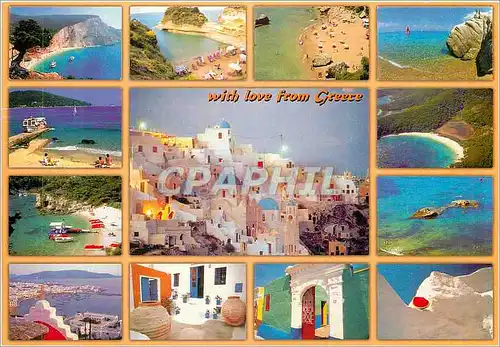 Cartes postales moderne Wich Love from Grece