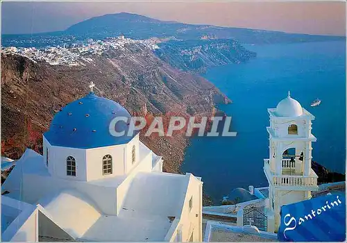 Cartes postales moderne Santorini