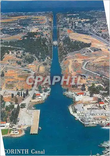 Cartes postales moderne Grece Corinth Canal
