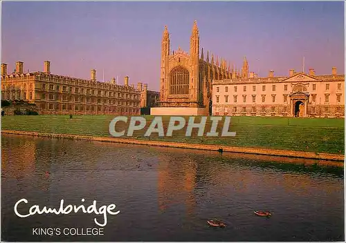 Moderne Karte Cambridge King's College