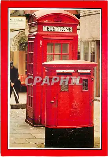 Cartes postales moderne London Pillar Boxes