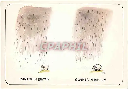 Cartes postales moderne Winter in Britain Summer in Britain