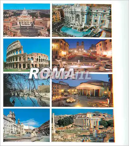 Cartes postales moderne Roma