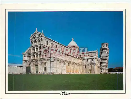 Moderne Karte Pisa La Cathedrale