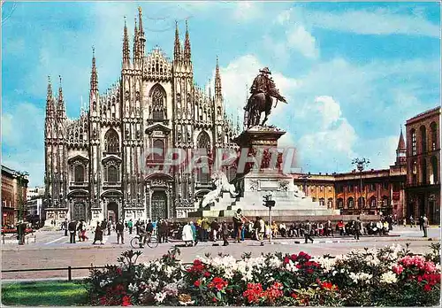 Cartes postales moderne Milano Le Dome