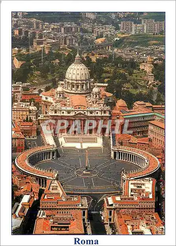 Cartes postales moderne Roma Place St Pierre Vue aerienne