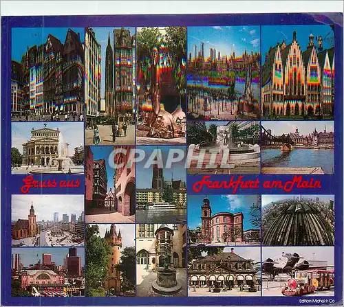 Cartes postales moderne Gruss aus Frankfurt am Main