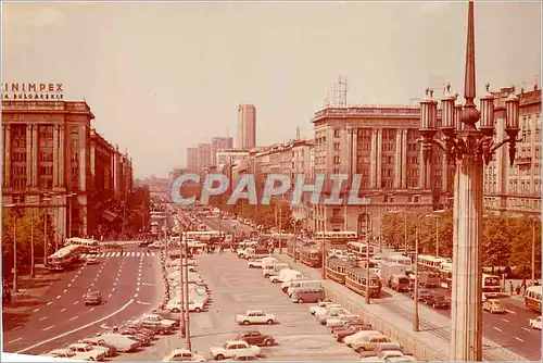 Cartes postales moderne Warszawa Ulica Marszaikowska Tramway