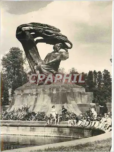 Cartes postales moderne Warszawa Pomnick Chopina