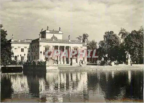 Cartes postales moderne Warszawa Palac w Lazieakach