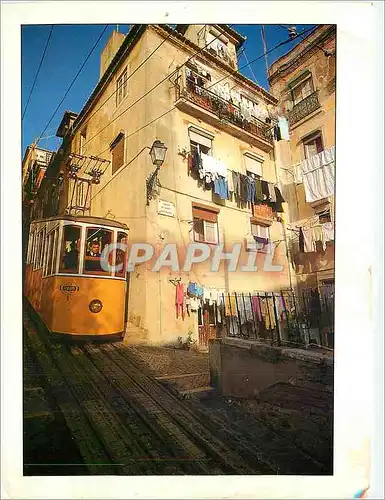 Cartes postales moderne Lisbon The Bica Cable Car Tramway
