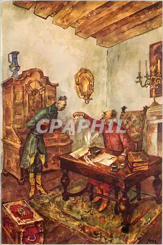 Cartes postales moderne Biuro Wydawnicze Ruch Warszawa 1971 Ilustrowal Jan Marcin Stancer