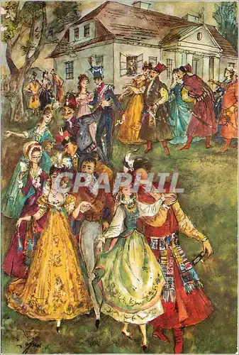 Cartes postales moderne Biuro Wydawnicze Ruch Warszawa 1971 Ilustrowal Jan Marcin Stancer