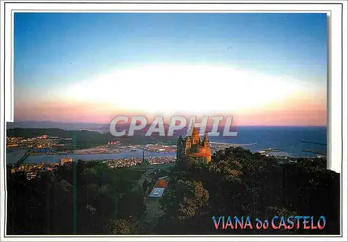 Moderne Karte Viana do Castelo Monte de Santa Luzia