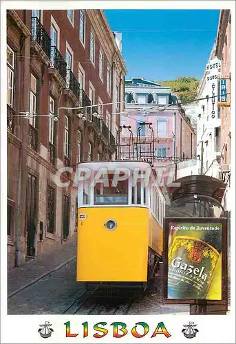 Cartes postales moderne Lisboa Portugal Ascensor da Gloria Tramway
