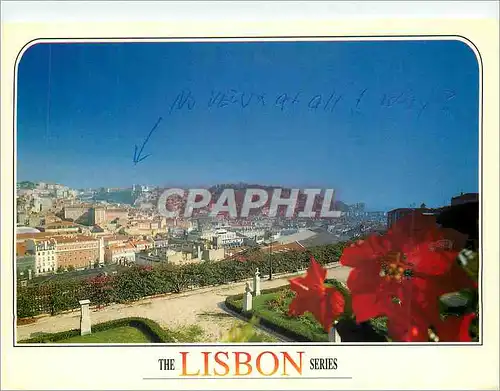 Cartes postales moderne Lisboa Vista Panoramica de Lisboa desde Miradouro de S Pedro de Alcantara