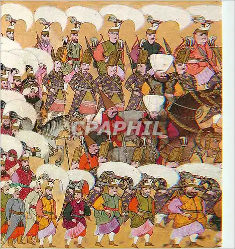 Cartes postales moderne Topkapi Palace Museum Istanbul Miniature painting from Surname'i Vehbi (Vehbi's Book of Feasts)