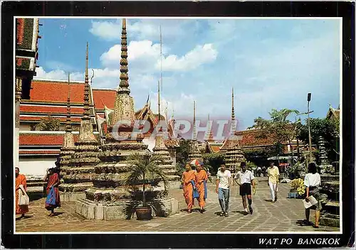 Moderne Karte Thailand Inside wat Po Bangkok