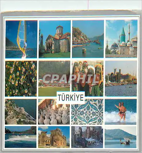 Moderne Karte Serial views from Turkiye