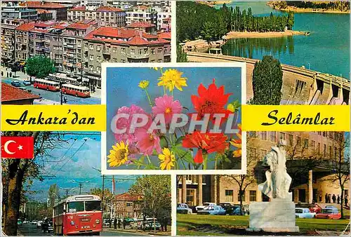 Cartes postales moderne Turkiye Ankara'dan Selamlar Vues Differentes de la Ville