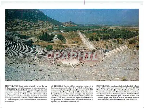 Cartes postales moderne Ephesus Turkiye Le Theatre