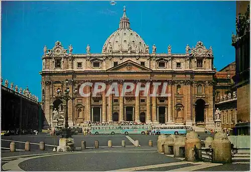 Cartes postales moderne Rome Basilique Saint Pierre C'est une des Eglises les plus Grandioses de la Chretiente