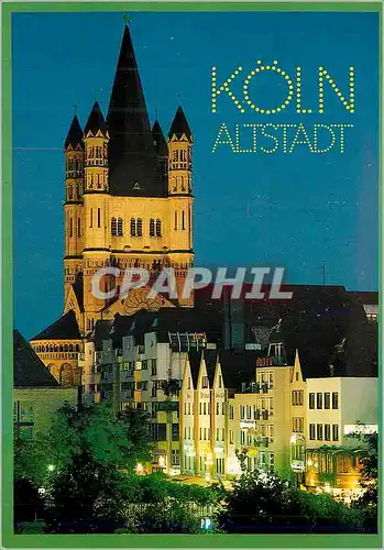 Cartes postales moderne Koln am Rhein (Cologne on the Rhine) Koln Altstadt