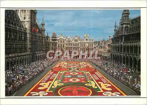 Cartes postales moderne Bruxelles Grand Place Tapis de Fleurs