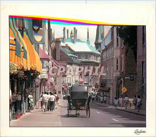 Cartes postales moderne Quebec Rue St Louis