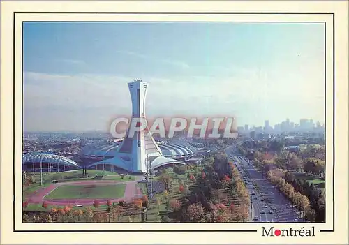 Moderne Karte Montreal Stade Olympique