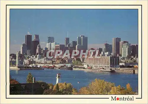 Cartes postales moderne Montreal et le St Laurent