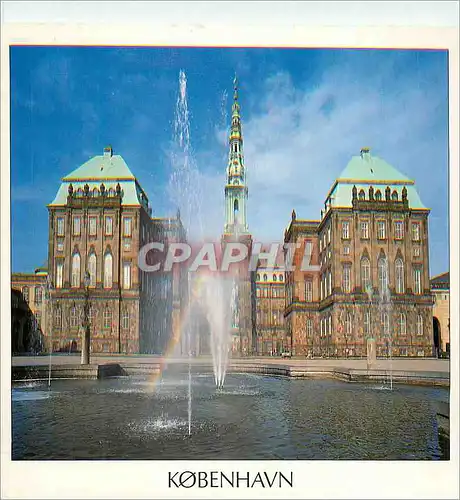 Cartes postales moderne Kobenhavn Christiansborg seat of the Danish Parliament