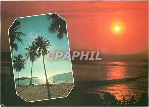 Moderne Karte Republica Dominicana Sunset