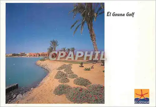 Moderne Karte Egypt El Gouna Golf