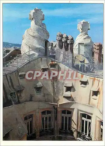 Cartes postales moderne Barcelona Casa Mila La Podrera