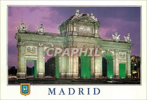 Cartes postales moderne Madrid Porte d'Alcala