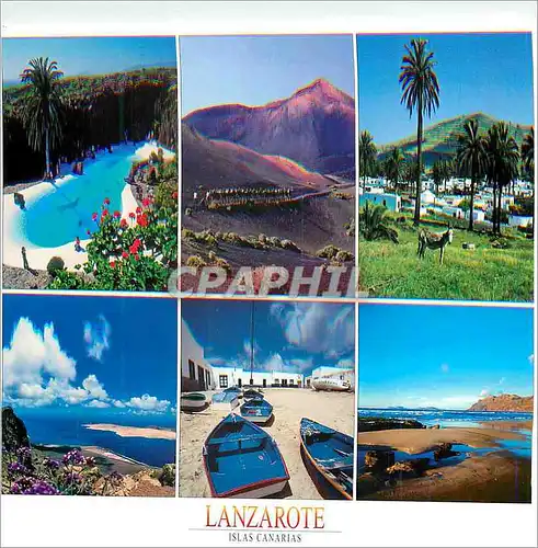 Cartes postales moderne Lanzarote Islas Canarias Playa de Famara