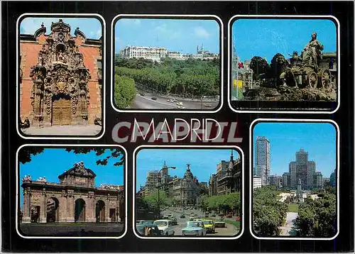 Cartes postales moderne Madrid Divers Aspects