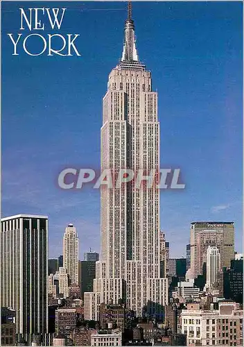 Moderne Karte New York Empire State Building