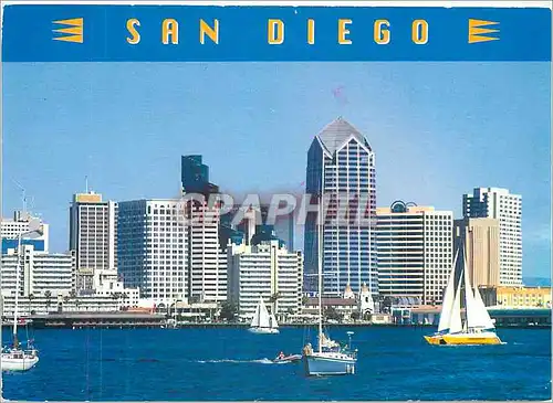 Cartes postales moderne San Diego Bateaux
