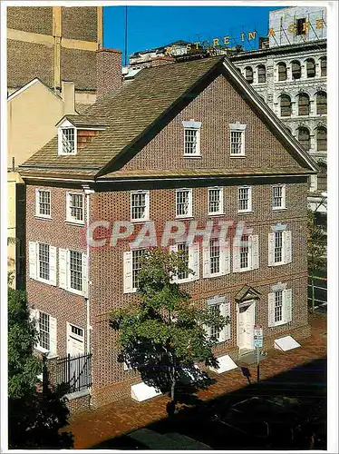 Cartes postales moderne Philadelphia Pennsylvania Independence National Historical Park Graff House