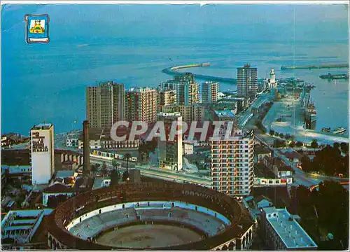 Cartes postales moderne Malaga Vue Nocturne Arene