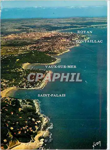 Cartes postales moderne Cote de Beaute (Charente Maritime) Couleurs et Lumiere de France Royan Pontaillac Vaux sur Mer S