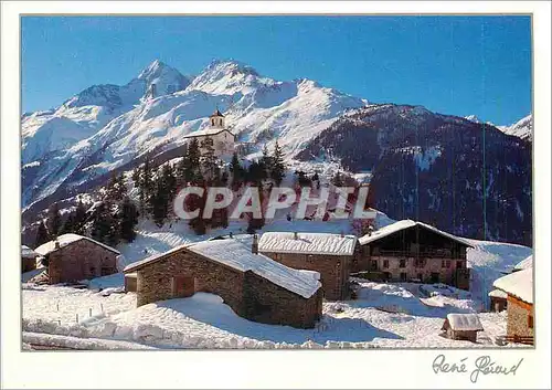 Cartes postales moderne Images de Chez nous Aux pieds des Neiges Eternenlles